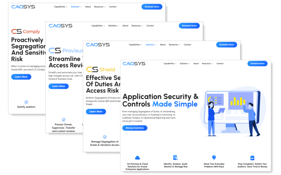CAOSYS Launches New Website